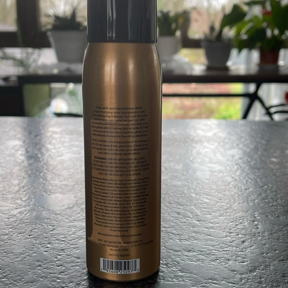 MORPHE Continuous Prep & Set Mist+ full size prep, set & enhance all day